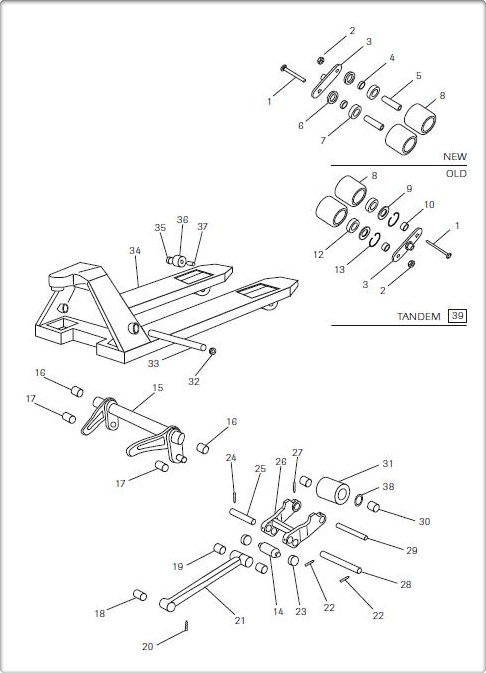 Eurolifter Main Frame Drawings
