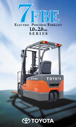 Toyota 7FBE10-20 Repair Manual & Spec Sheet