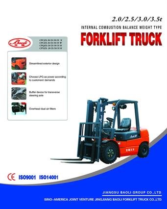 2.0 to 3.5ton Engine Forklift