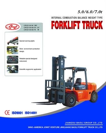 5.0 to 7.0ton Engine Forklift