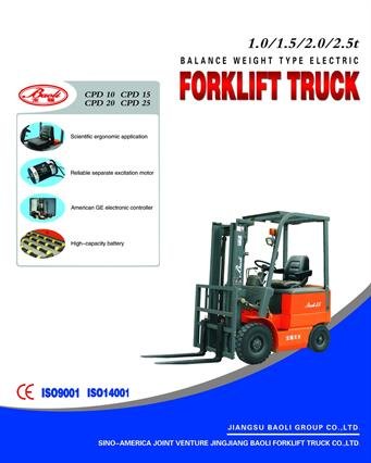 Battery Counter Balance Forklift
